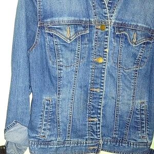 Style & Co blue jean jacket size S